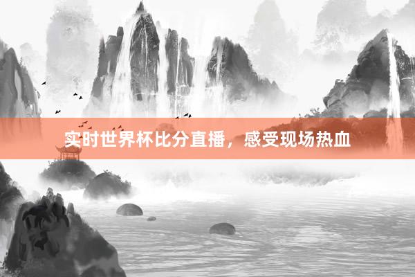 实时世界杯比分直播，感受现场热血